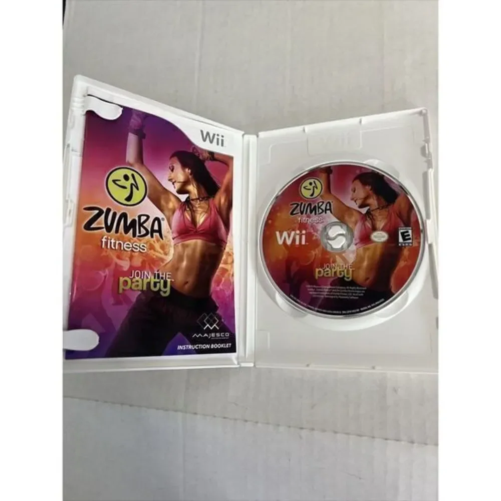 Wii Dance/Exercise Lot Of 3 Complete Fit , Fitness coach, Zumba All with Manuals
